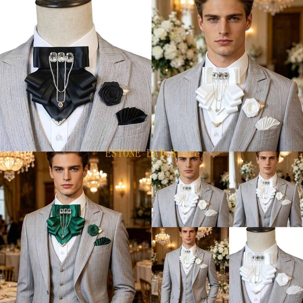 Mens Formal Look - 49MF 칼라넥타이와 라펠 플라워 포멀룩을 더한
