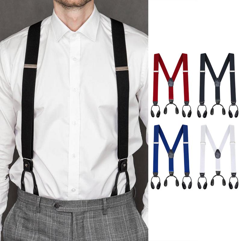 Suspender Clip Formal - 성인 남성 서스펜더 헤비 듀티 남성