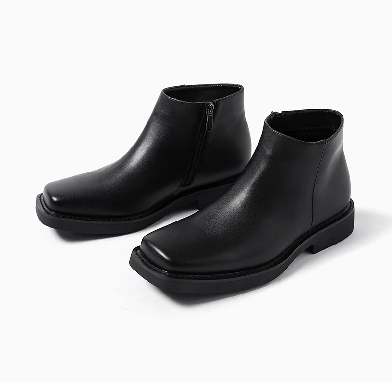 블랙 새로운 패션 남성 캐주얼 가죽 신발 가을 겨울 드 - Men Formal Wear Shoes 리뷰 및 가격