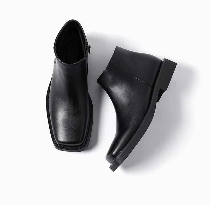 블랙 새로운 패션 남성 캐주얼 가죽 신발 가을 겨울 드 - Men Formal Wear Shoes 리뷰 및 가격