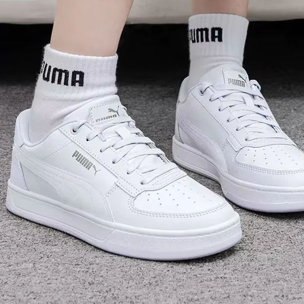 푸마 로우탑 스니커즈 392290-02 화이트 실버 가 - Puma Shoes Suede Classic 리뷰 및 가격