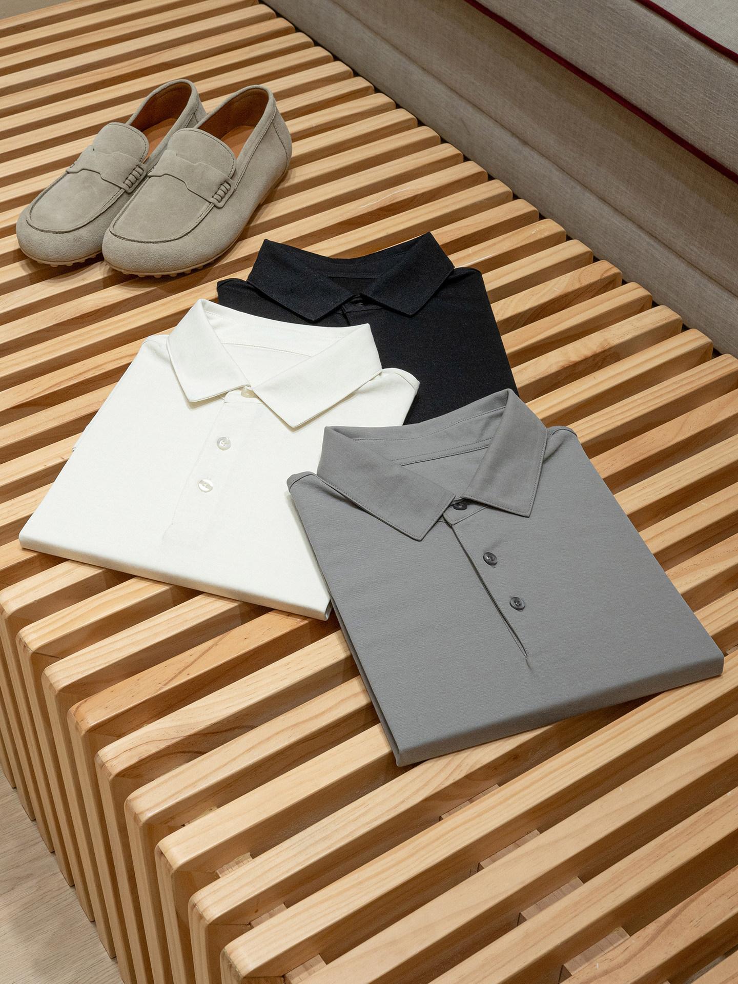 린넨 코튼 소재의 피부 친화적이고 통기성 좋은 칼라 반 - Men'S Polo Formal Wear 리뷰 및 가격