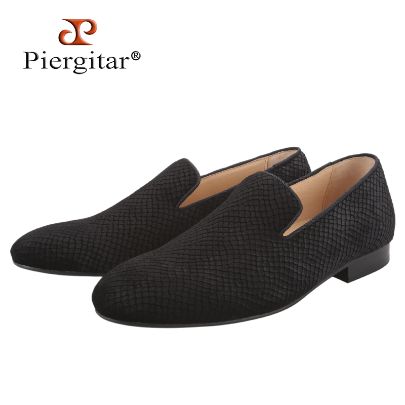 Piergitar 멀티 컬러 물고기 비늘 패턴 양각 벨 - Men'S Formal Wear Slippers 리뷰 및 가격