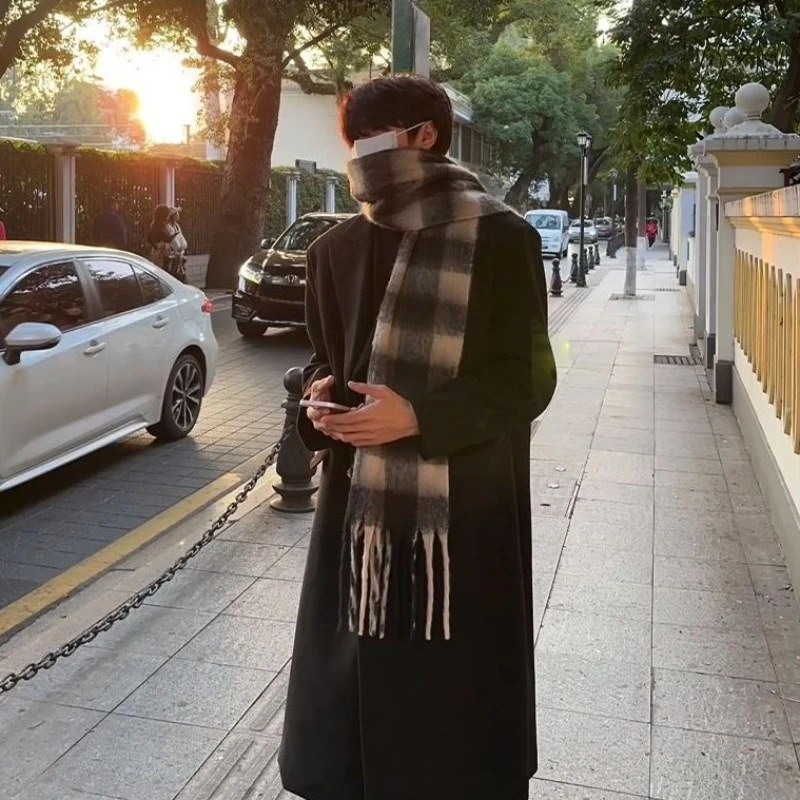 한국 스타일 남성용 울 오버코트 중간 길이 정장 고급  - High End Men'S Formal Wear 리뷰 및 가격