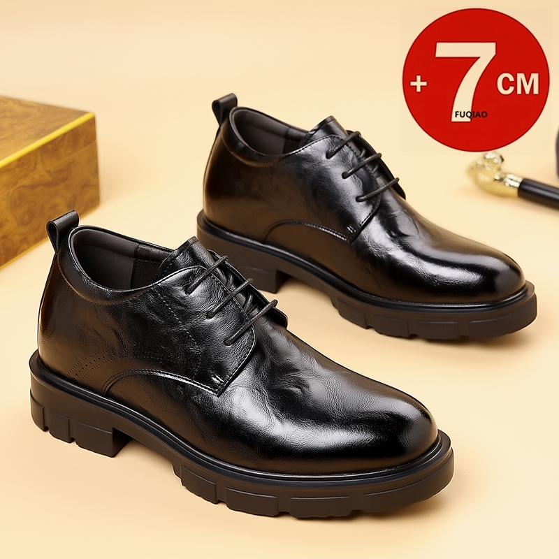 남성용 7CM 키높이 비즈니스 구두 웨딩 가죽 구두 미 - Men'S Formal Wear Slippers 리뷰 및 가격