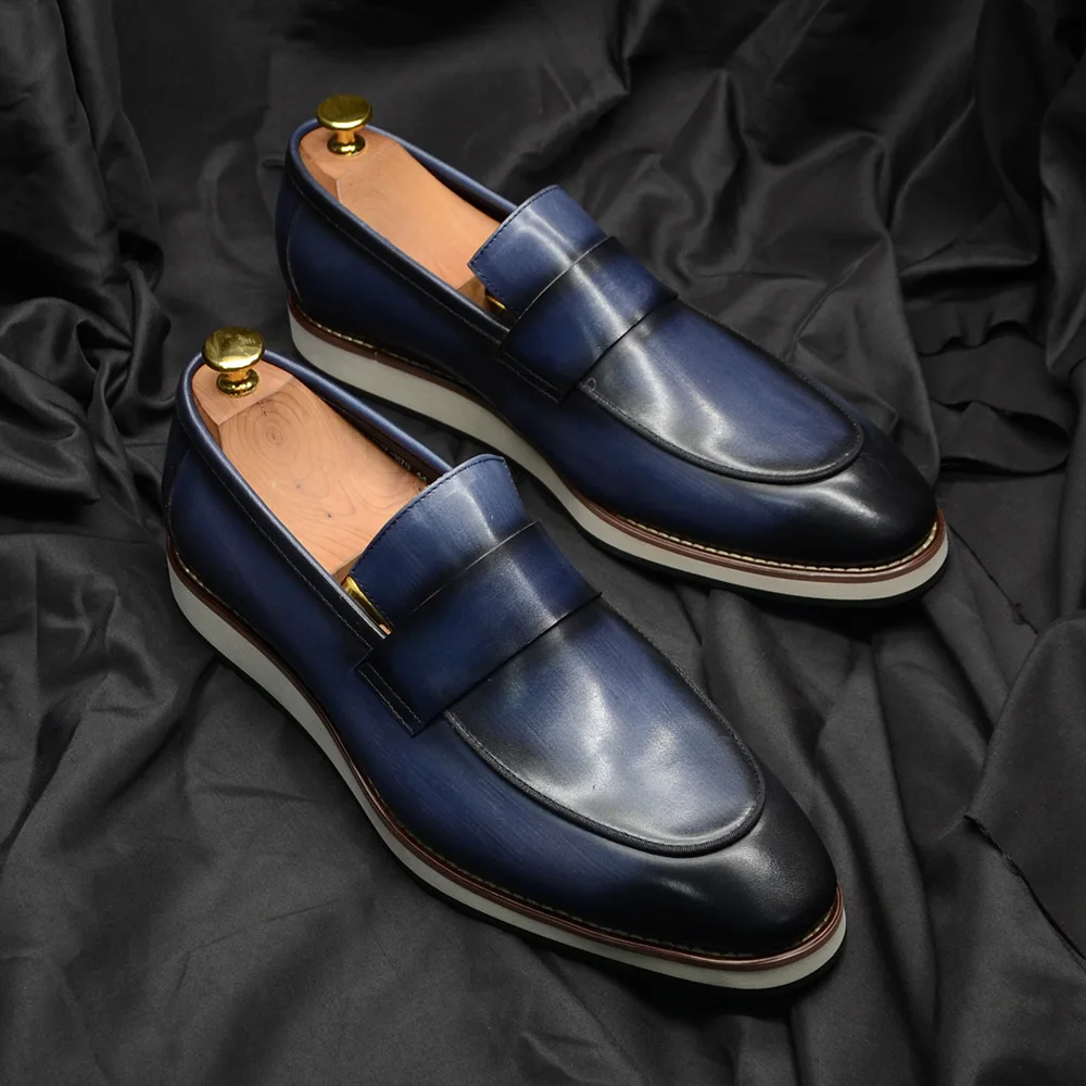 럭셔리 디자이너 남성 페니 로퍼 오리지널 남성 스니커즈 - Men Formal Wear Shoes 리뷰 및 가격