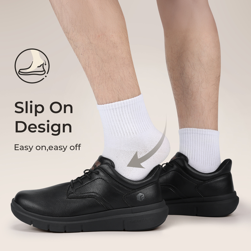 ItVille 남성용 와이드 폭 가죽 슬립온 캐주얼 워 - Men Formal Wear Shoes 리뷰 및 가격