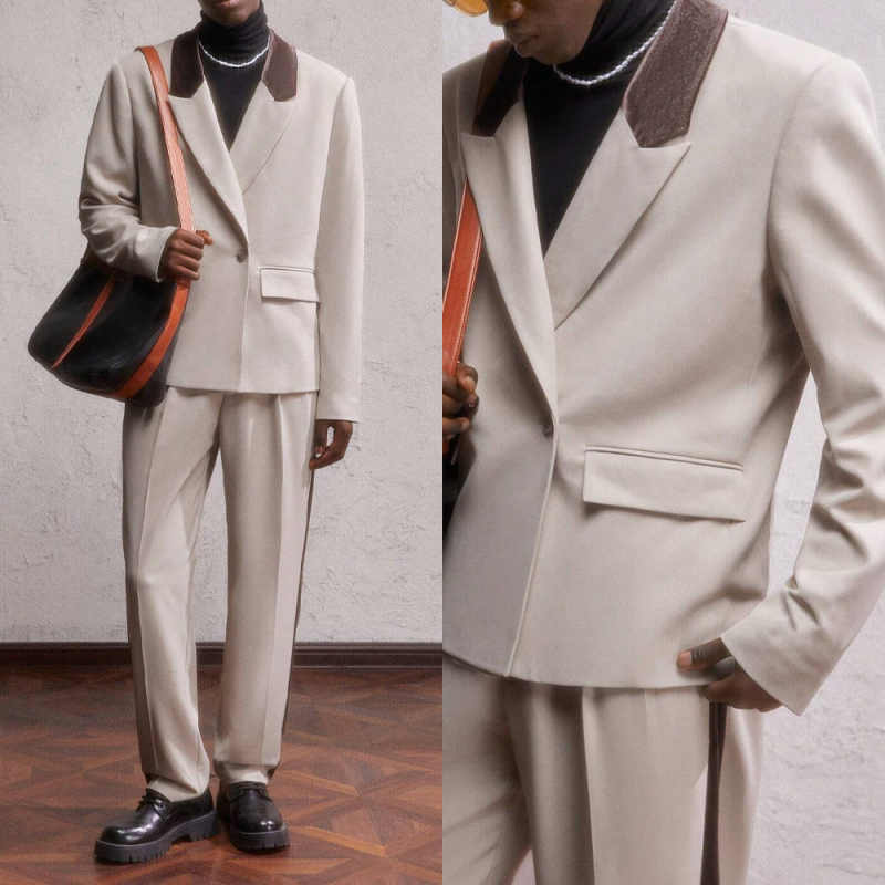 심플리시티 남성 정장 2피스 자켓 팬츠 숄 라펠 공식  - Men Formal Wear Shop 리뷰 및 가격