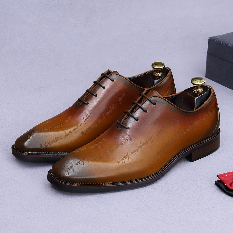 남성 정품 가죽 옥스포드 신발 새로운 정장 착용 비즈니 - High End Men'S Formal Wear 리뷰 및 가격